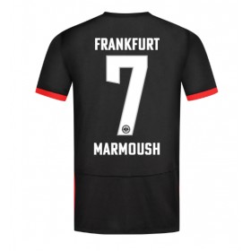 Eintracht Frankfurt Omar Marmoush #7 Borta Kläder 2024-25 Kortärmad